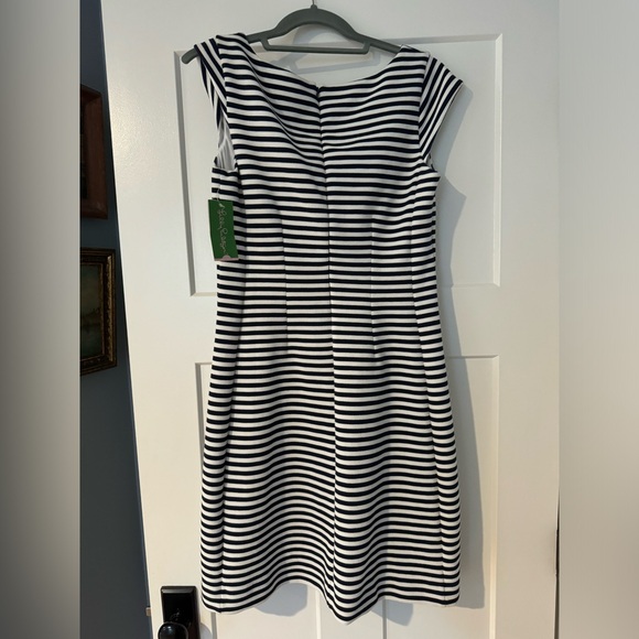 Lilly Pulitzer Resort Ottoman Stripe Dress NWT, Medium - Picture 5 of 5